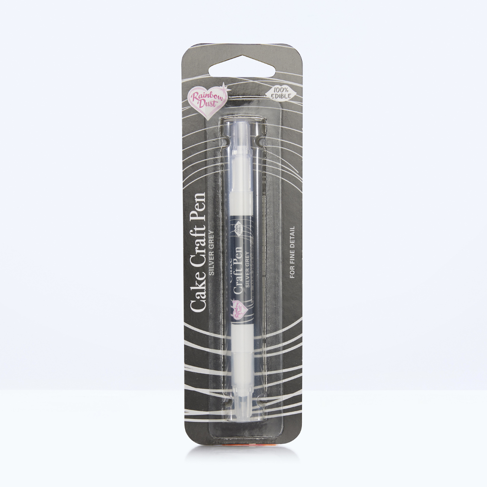 Cake Craft Pens Silver Grey