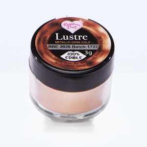 Lustre 3g Pot Metallic Dark Gold