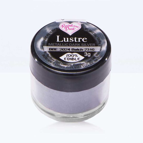 Lustre 3g Pot Metallic Dark Silver