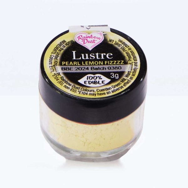 Lustre 3g Pot Pearlescent Lemon Fizzzz