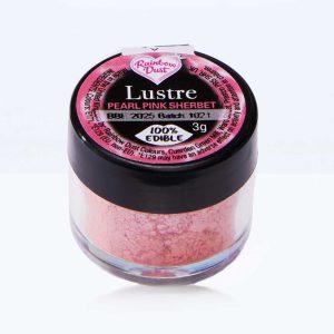 Lustre 3g Pot Pearlescent Pink Sherbet