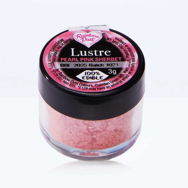 Lustre 3g Pot Pearlescent Pink Sherbet