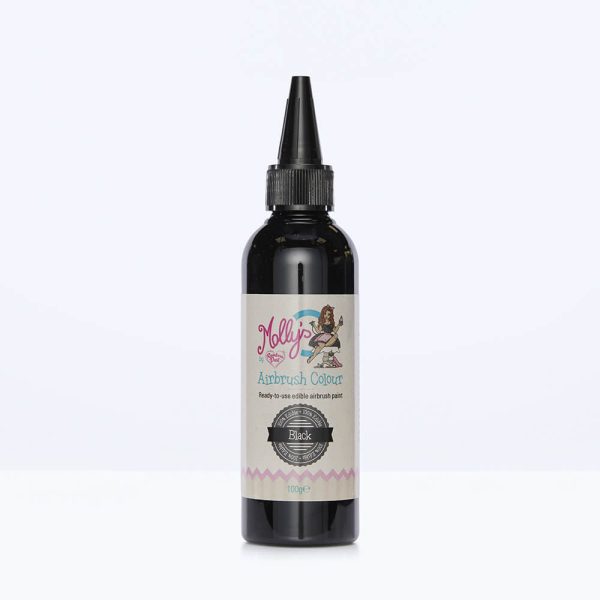 Molly’s Airbrush Colours Black 100g