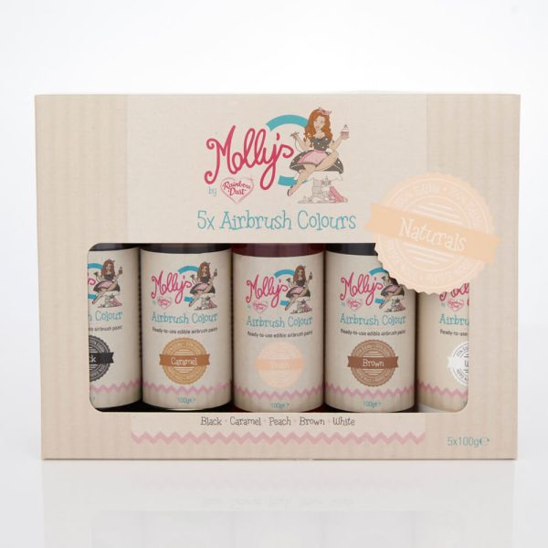 Molly’s Airbrush Naturals Multipack 5 x 100g