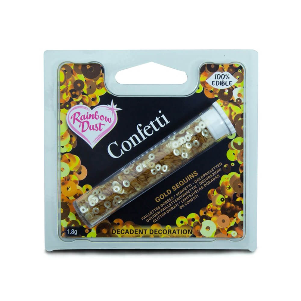 Confetti Gold Sequins 1.8g