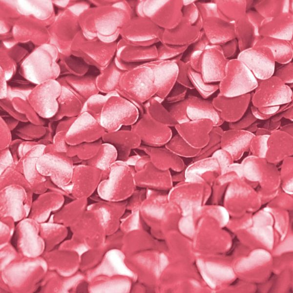 Confetti Pink Hearts