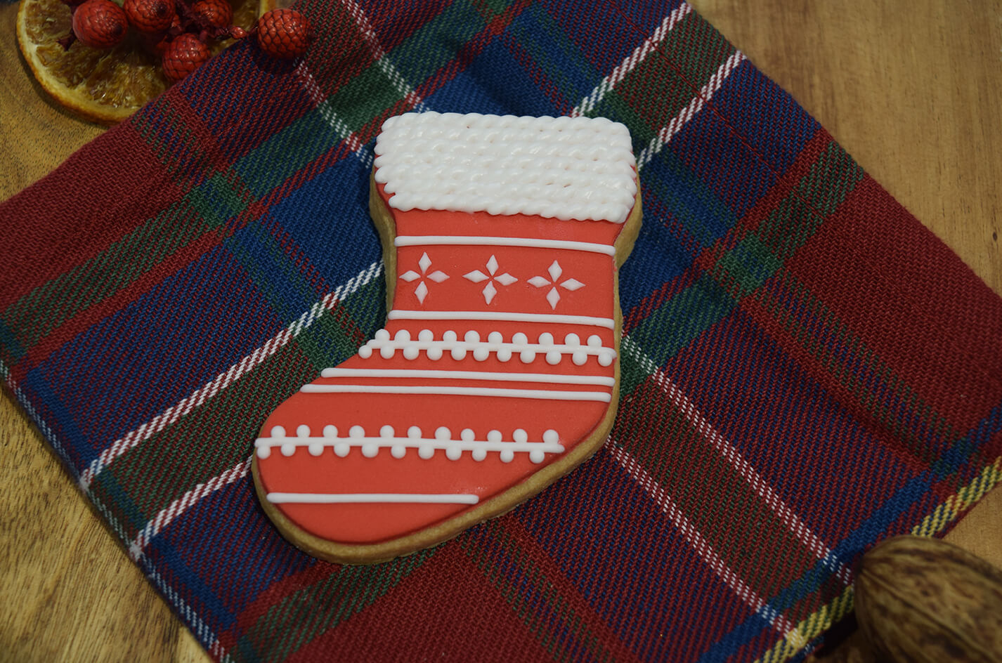 Inspire Me - Christmas Stocking Biscuits