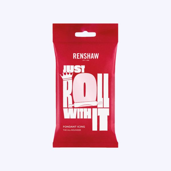 Renshaw 'Just Roll With It' Fondant Icing 250g Baby Pink