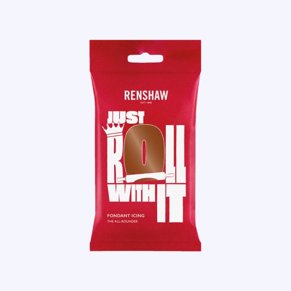 Renshaw 'Just Roll With It' Fondant Icing 250g Dark Brown