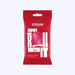 Renshaw 'Just Roll With It' Fondant Icing 250g Fuchsia