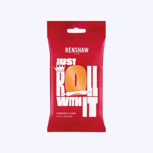 Renshaw 'Just Roll With It' Fondant Icing 250g Tiger Orange